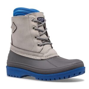 Sperry Big Kid's Gray and Blue Rain Boots